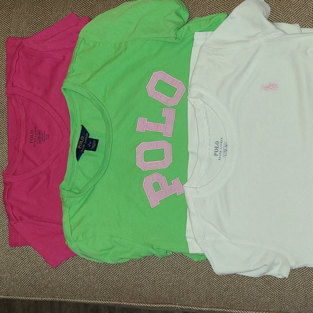 Girls Ralph Lauren t-shirts Bundle of 3